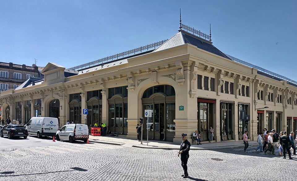 Exterior do Mercado do Bolhão